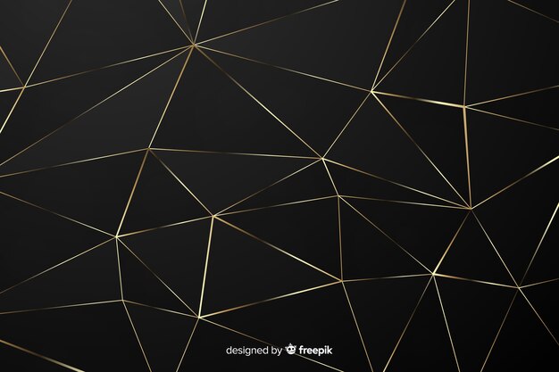 Black and gold background