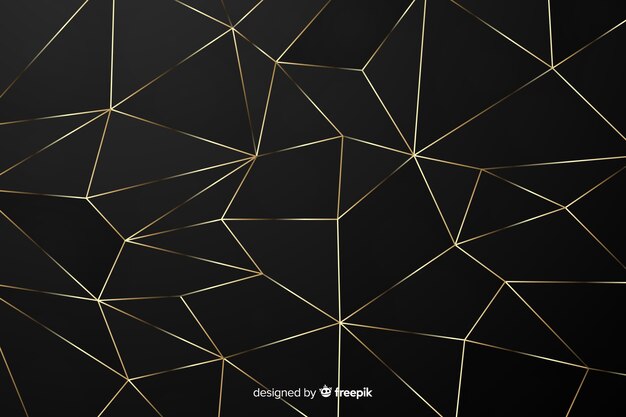 Black and gold background