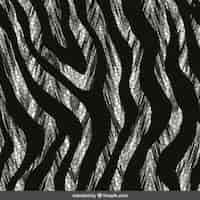 Free vector black and grey animal print