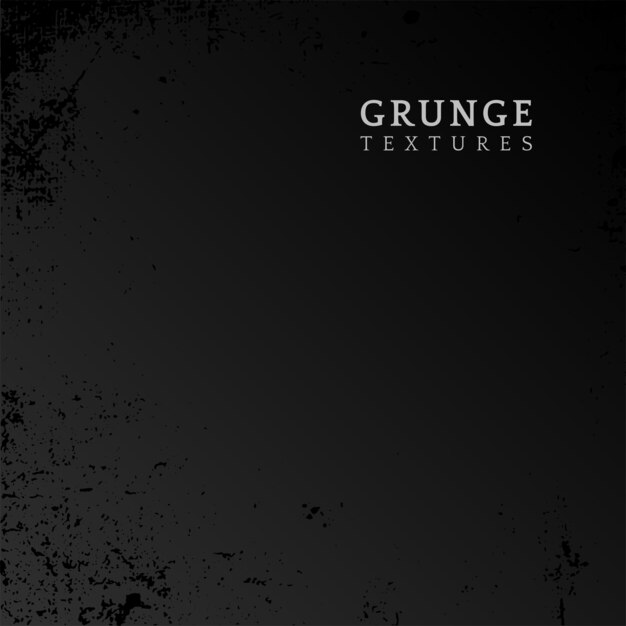 Free vector black grunge distressed texture vector