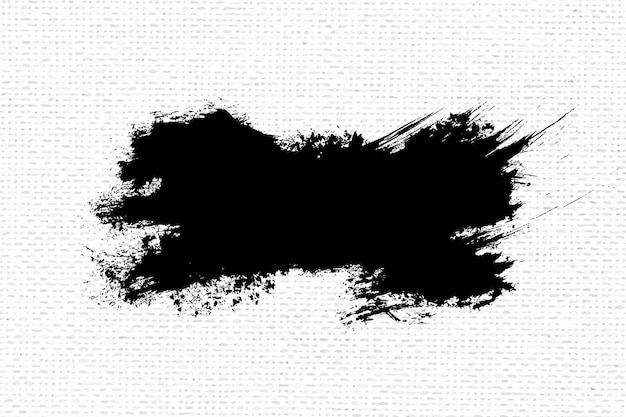 Free vector black grunge scribble banner vector