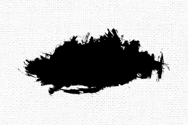 Free vector black grunge scribble banner vector