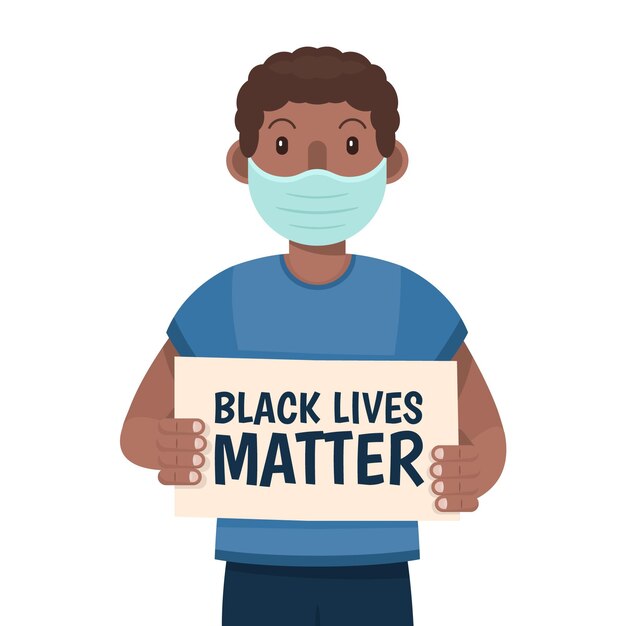 Black lives matter concept