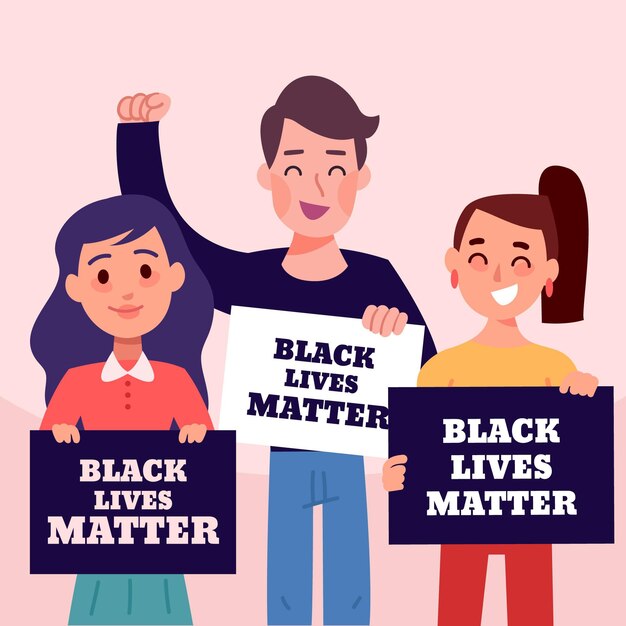 Black lives matter design