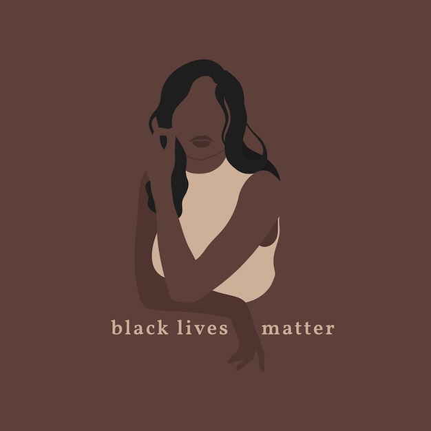 Black lives matter poster