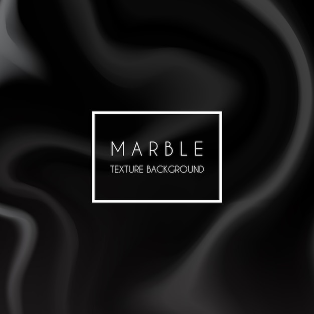 Free vector black marble texture background