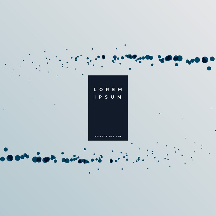 Free Vector black particle effect on gray background