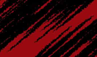 Free vector black and red grunge background