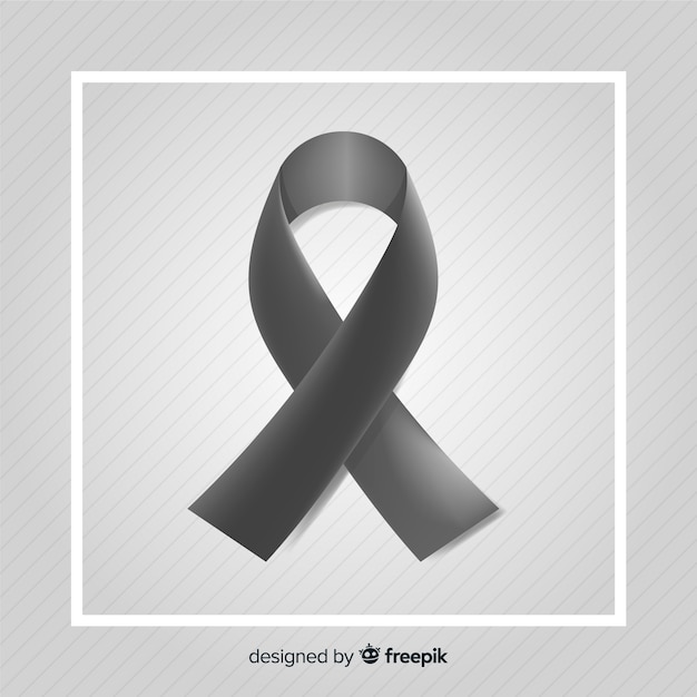 Free vector black ribbon background