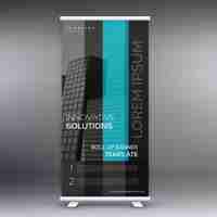 Free vector black roll up