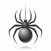 Free vector black spider