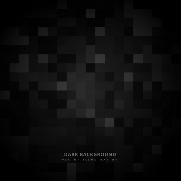 Free vector black square mosaic background