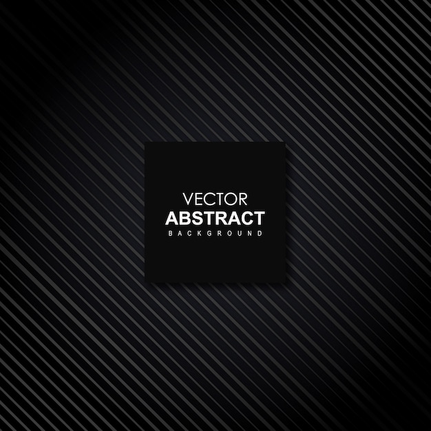 Black Vector Abstract Background