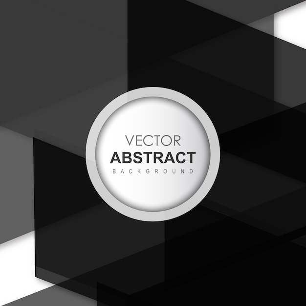 Black Vector Abstract Background