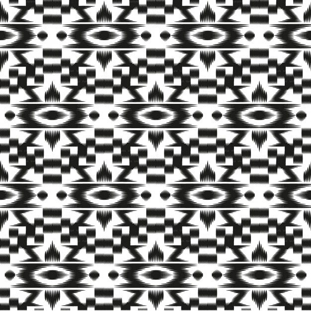 Free Vector black and white abstact pattern