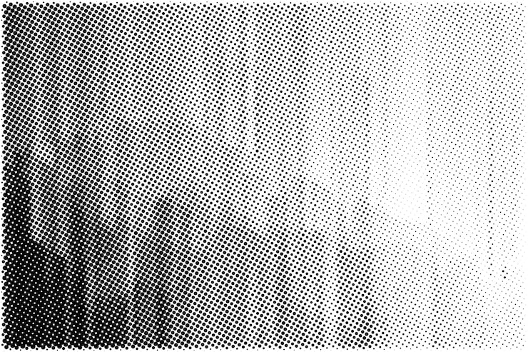 Free Vector black and white abstract grunge halftone pattern texture background