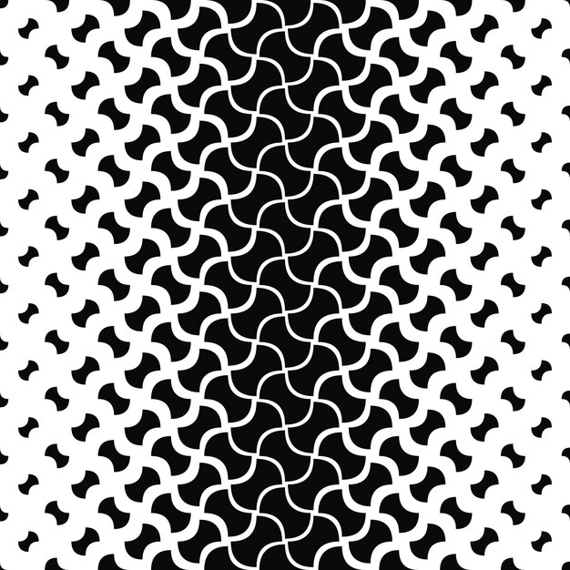 Black and white abstract shapes background