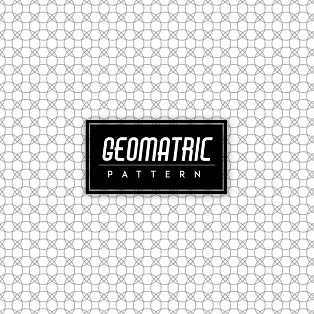 Black and White Geomatric Seamless Pattern Background