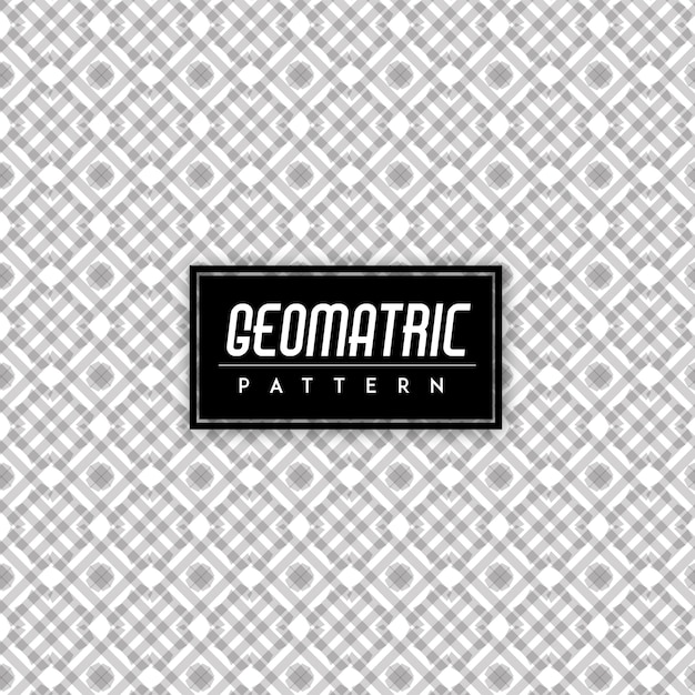 Free vector black and white geomatric seamless pattern background