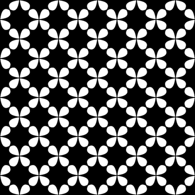 Black and white geometric background