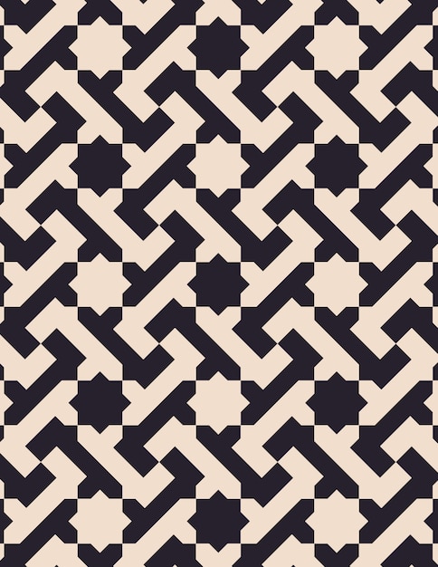 Black and white geometric pattern background