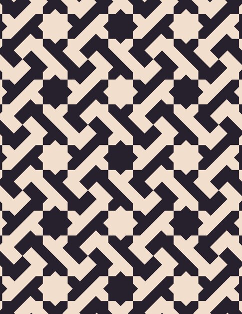 Black and white geometric pattern background