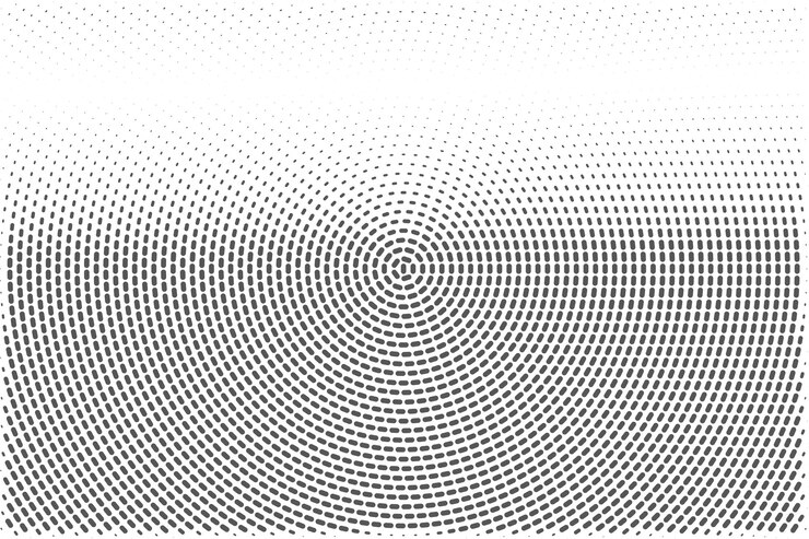 Free Vector black and white grunge halftone pattern texture background