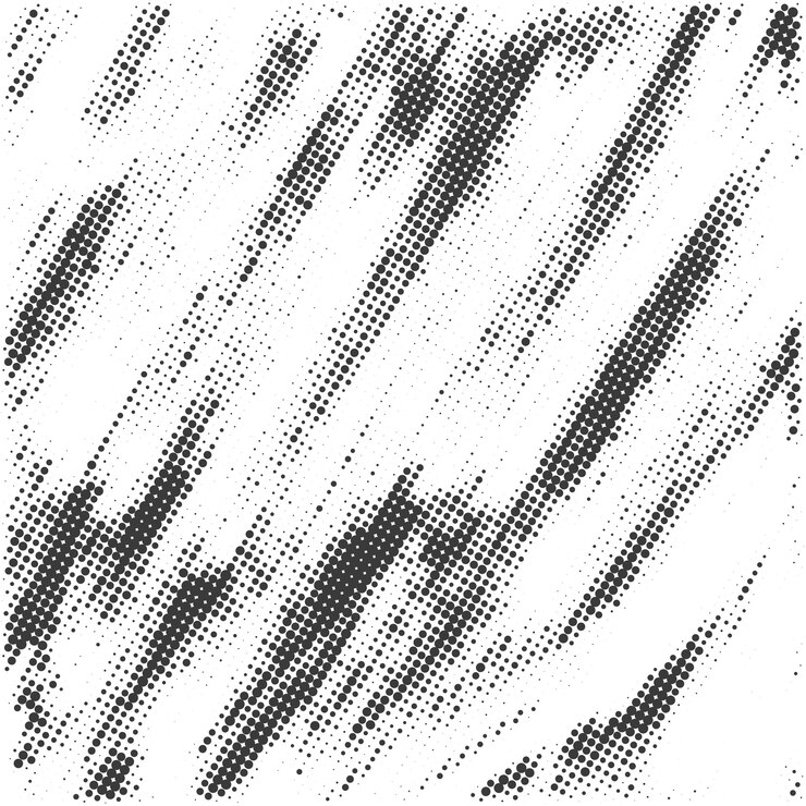 Free Vector black and white grunge halftone pattern texture background