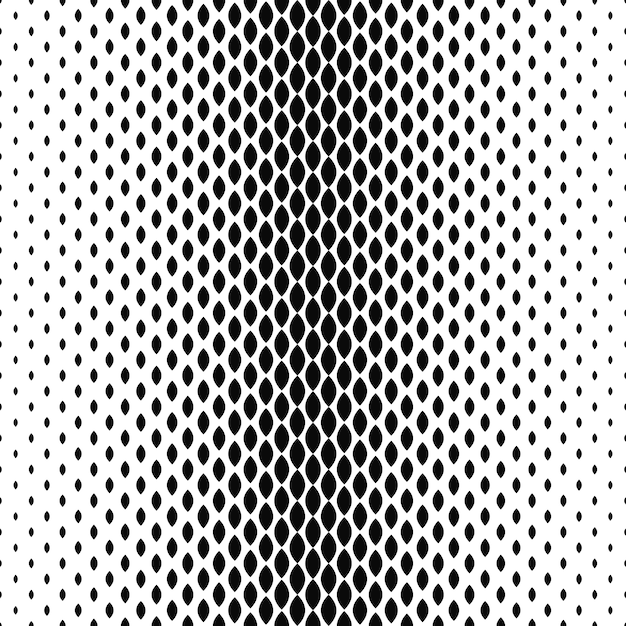Black and white oval background design