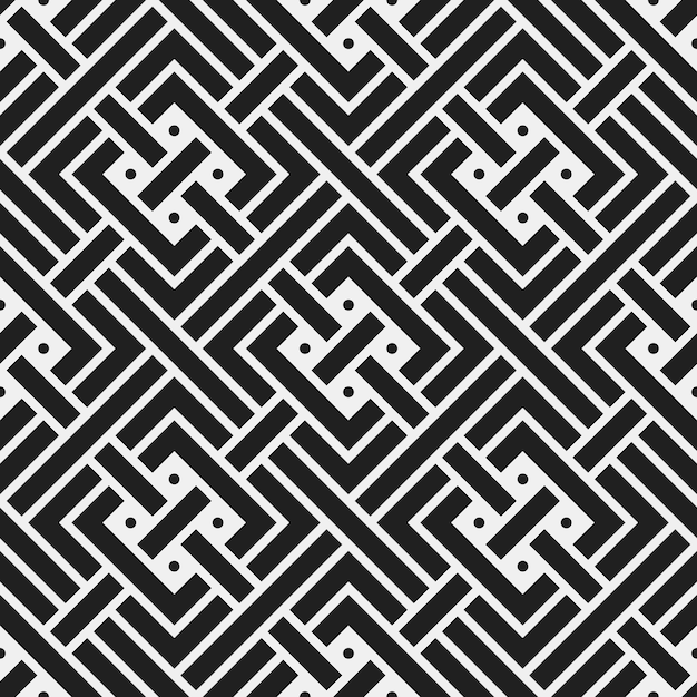 Black and white pattern background