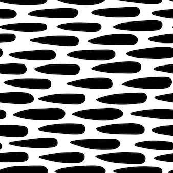 Black and white seamless pattern. abstract vector illustration