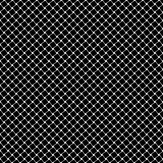 Black and white square pattern - geometrical vector background