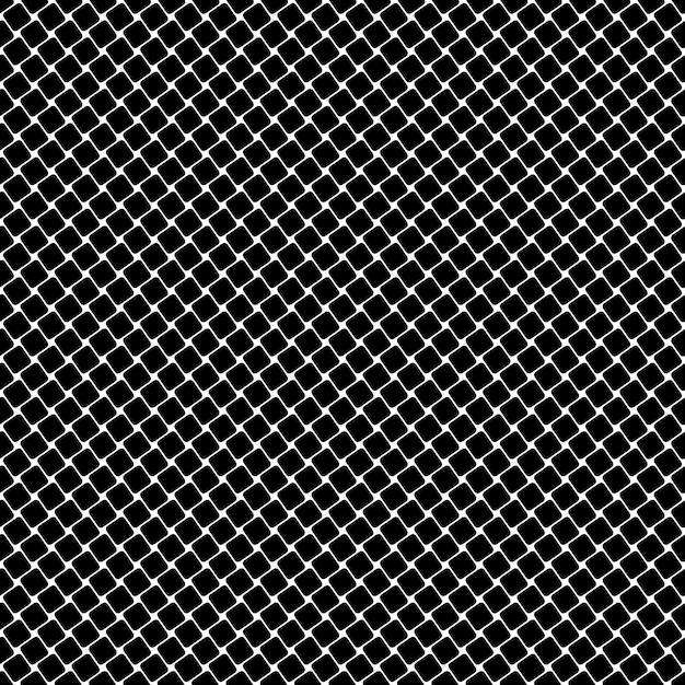 Black and white square pattern - geometrical vector background