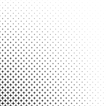 Black and white star pattern