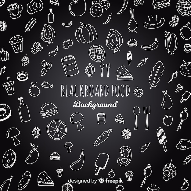 黒板食品の背景