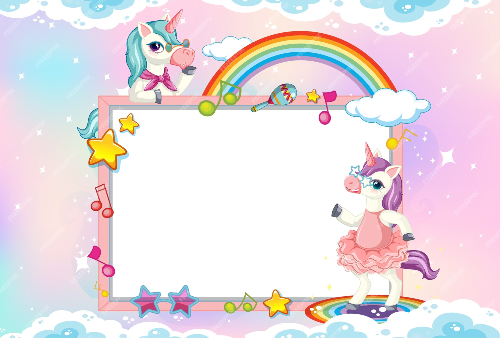 Unicorn Frame Images - Free Download on Freepik