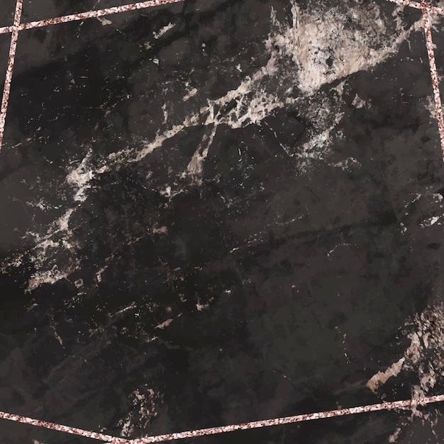Blank black marble textured background