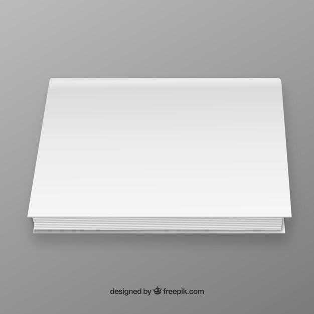 Blank book cover