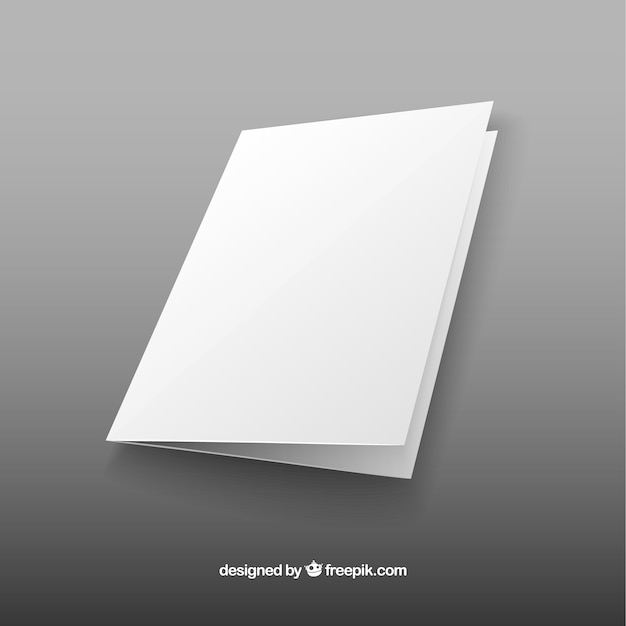 Brochure blank