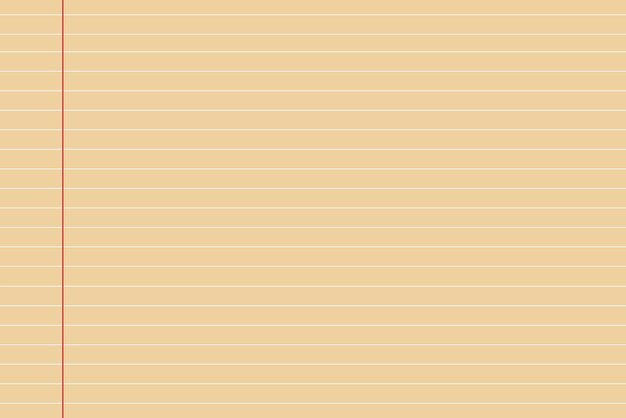 Blank brown notepaper design vector