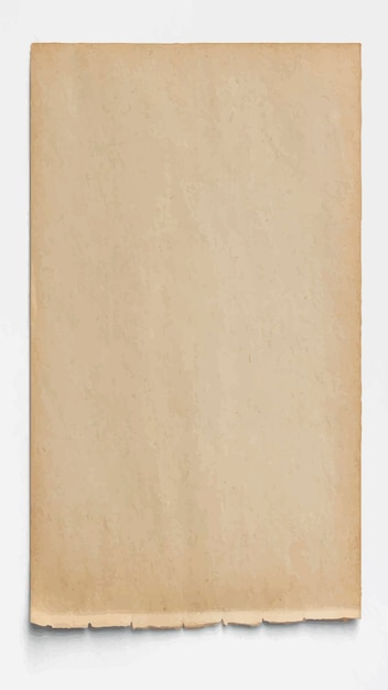 Blank brown paper mobile phone wallpaper vector