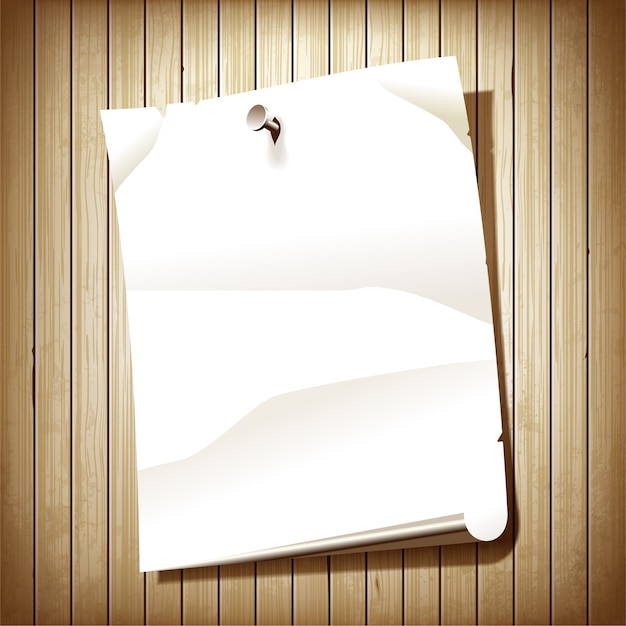 Free vector blank paper design