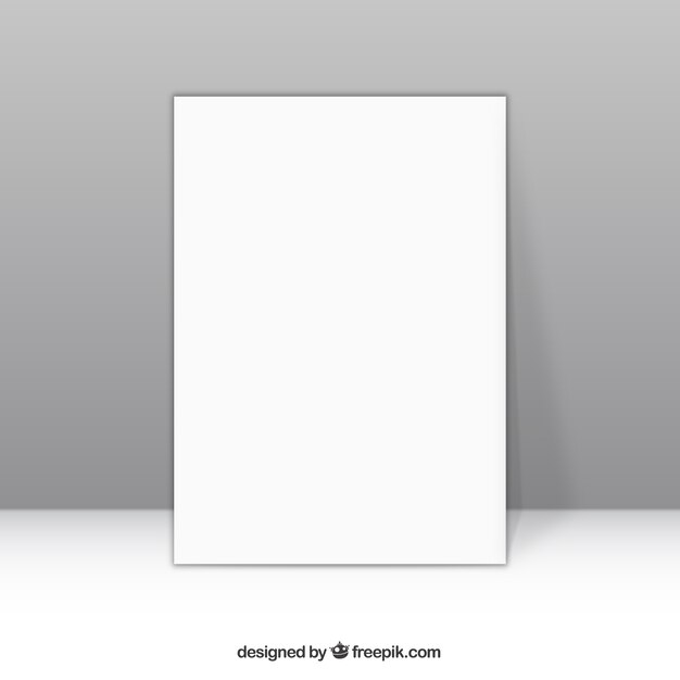 Blank paper