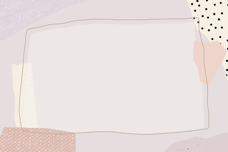 Free Vector blank rectangle purple frame design