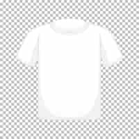 無料ベクター 透明の空白のtシャツ