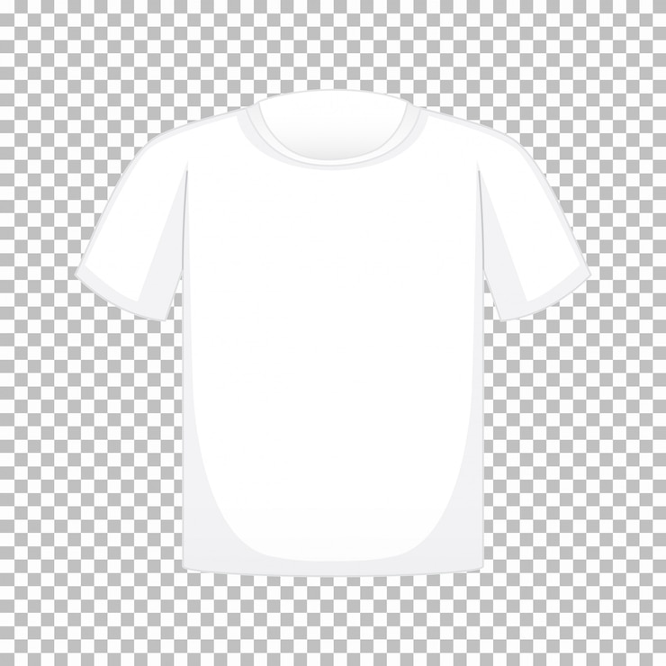 Free Vector blank t shirt on transparent