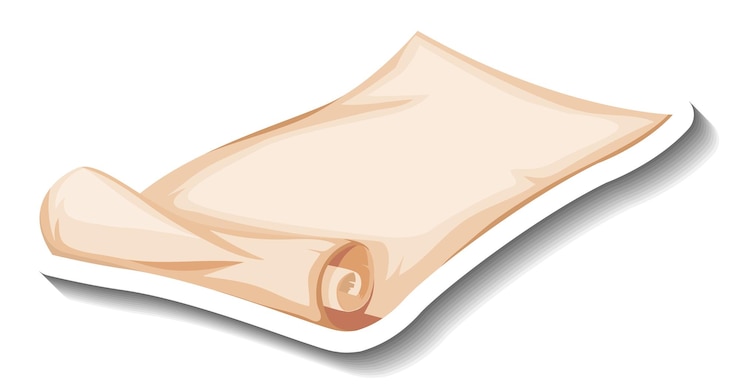 मुफ़्त वेक्टर blank vintage scroll paper