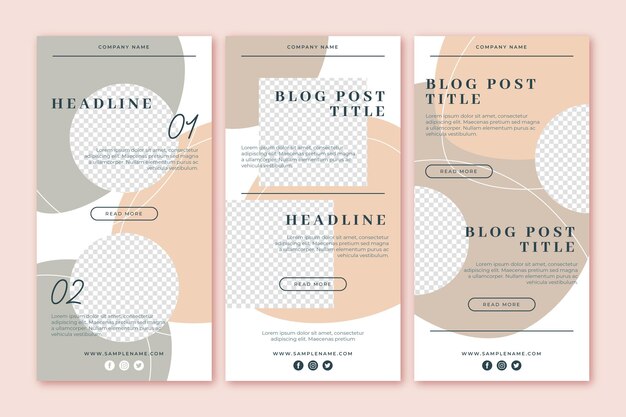 Blogger email template