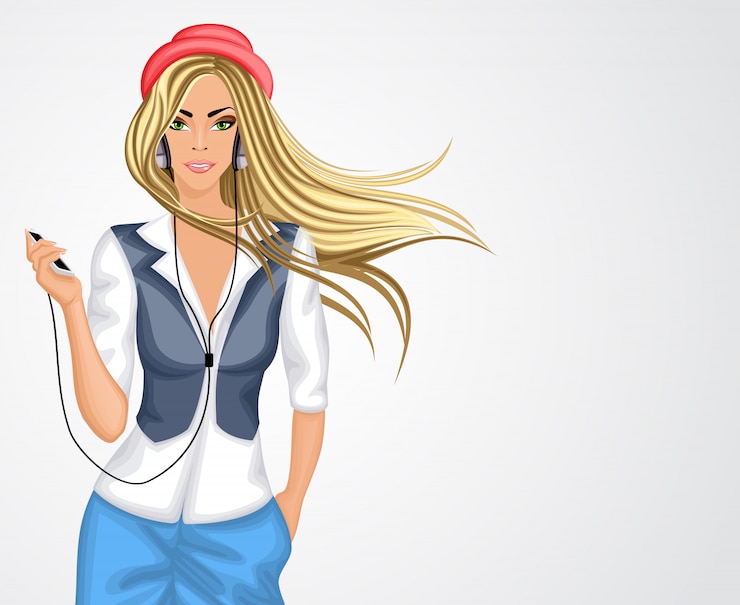 A dumb blonde was really tired of being made fun