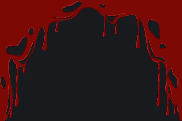 Бесплатное векторное изображение Кровавый фон